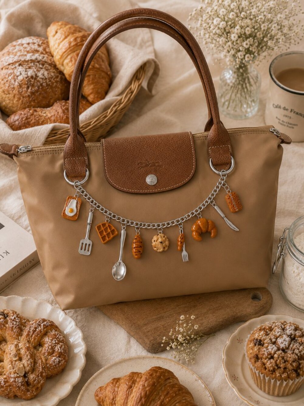 Breakfast Bag Charm